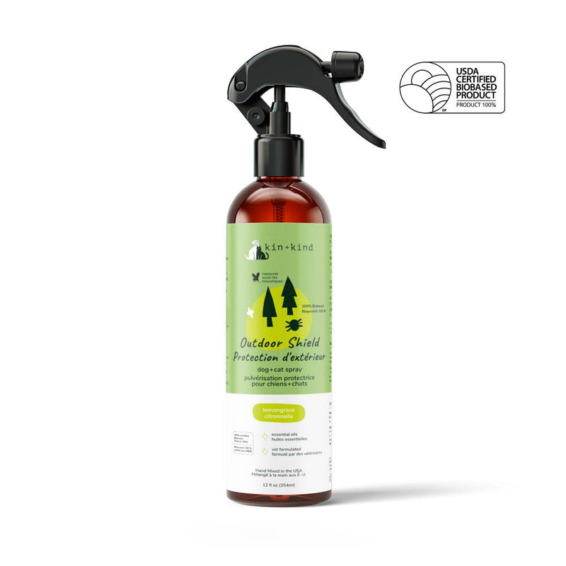 Kin & Kind Outdoor Shield Spray Lemongrass