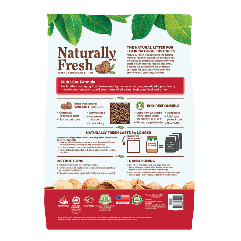 Naturally Fresh Multi-Cat Quick Clumping Cat Litter