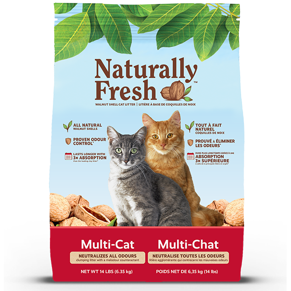 Naturally Fresh Multi-Cat Quick Clumping Cat Litter