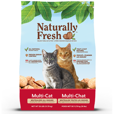 Naturally Fresh Multi-Cat Quick Clumping Cat Litter