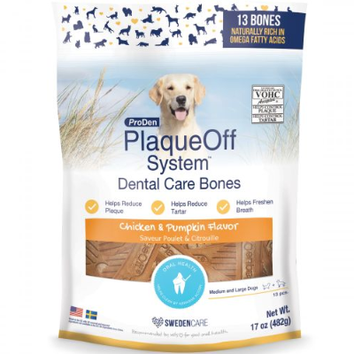 ProDen PlaqueOff® Dental Bones Turkey & Cranberry for Dogs