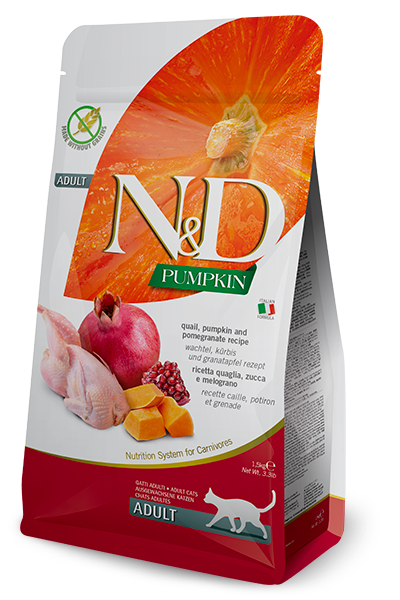 Farmina N&D PUMPKIN Quail Adult Feline Formula