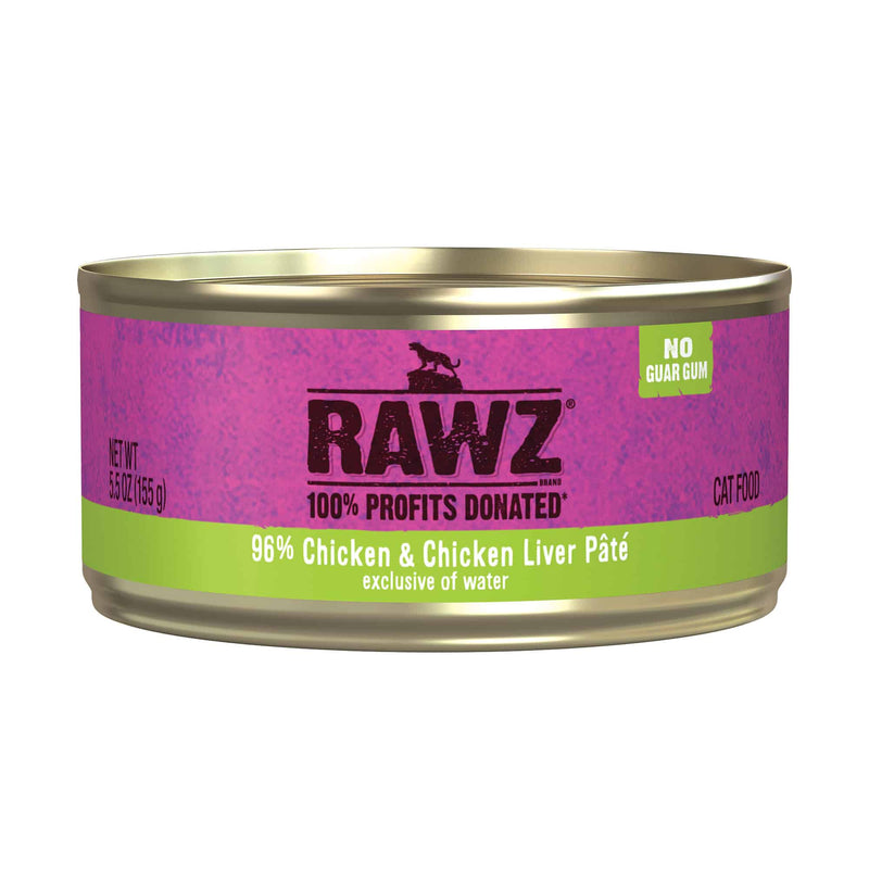 Rawz 96% Chicken & Herring Pate Cat Food