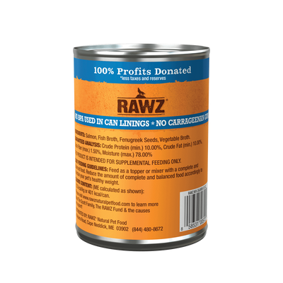 Rawz 96% Salmon Dog Food