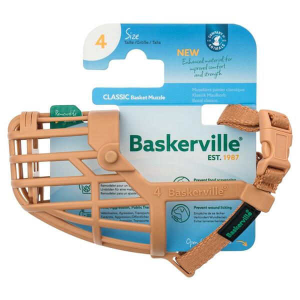 Company of Animals Baskerville Classic Basket Muzzle