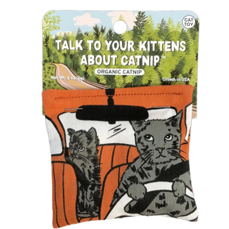 Blue Q Talk to Your Kittens Catnip Toy