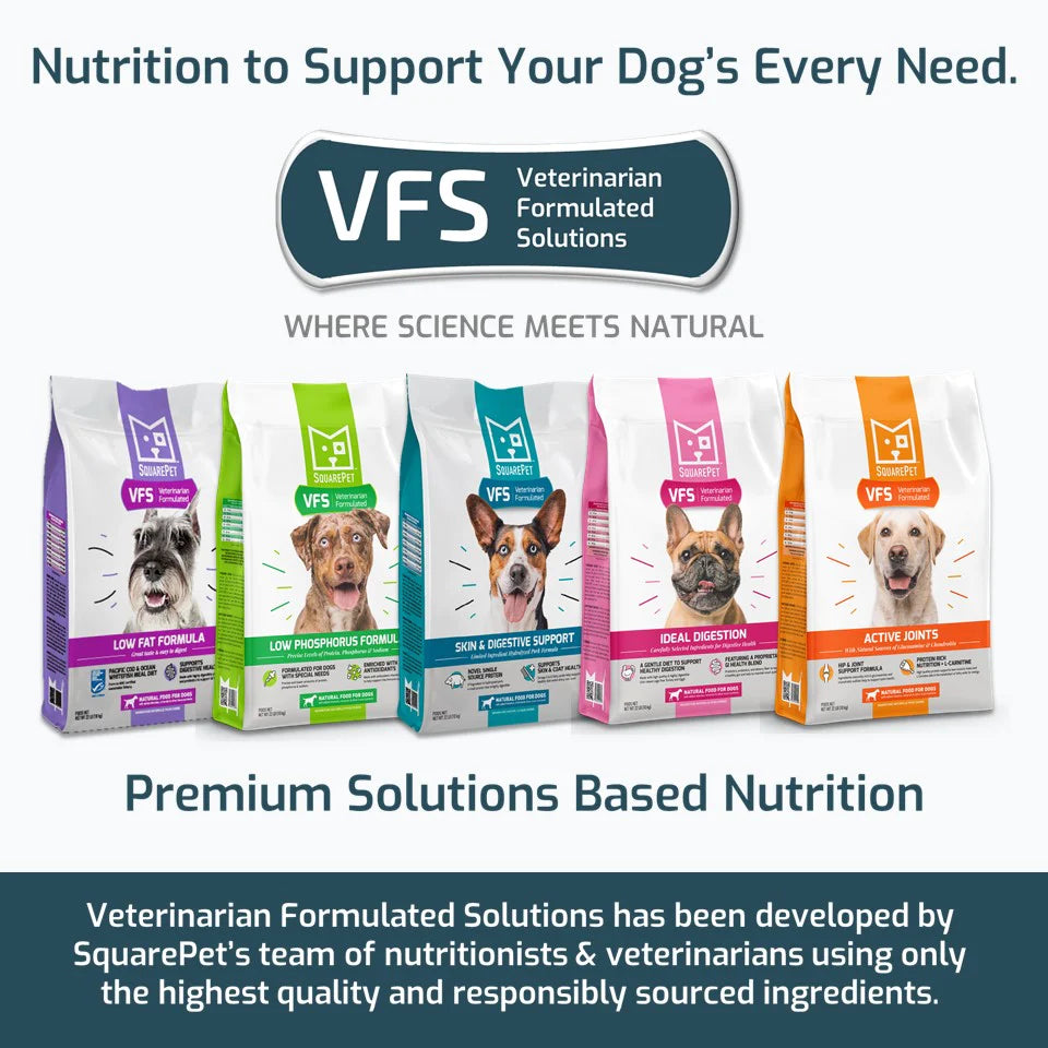 SquarePet VFS® Skin Digestive Support Formula Natural Food for