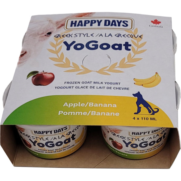 Happy Days Frozen Yo-Goat Banana Apple