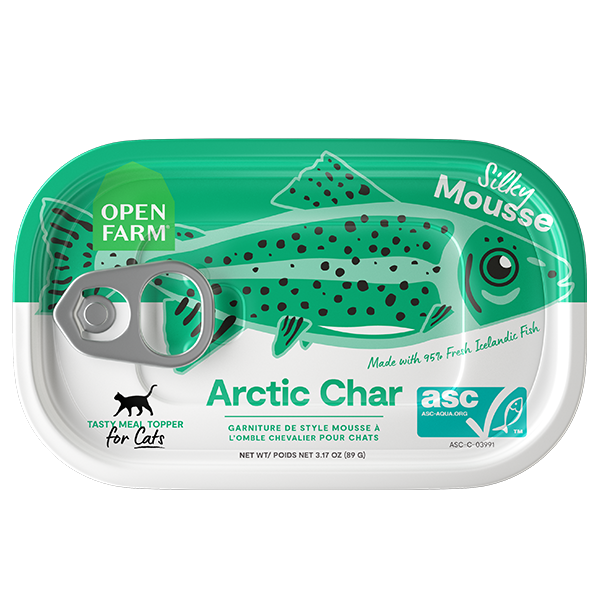 Open Farm Tin Dog Topper Arctic Char