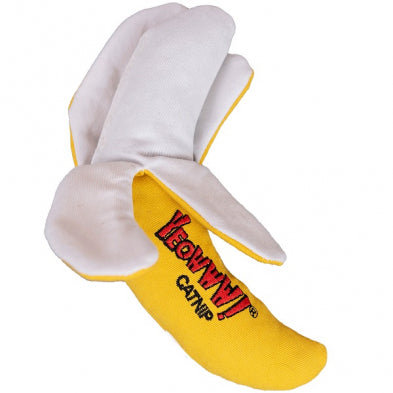 DuckyWorld Yeowww! Banana Peeled Catnip Toy