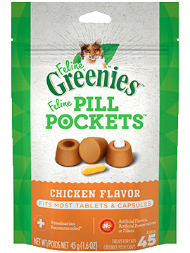 FELINE GREENIES™ PILL POCKETS™ Treats Chicken Flavor