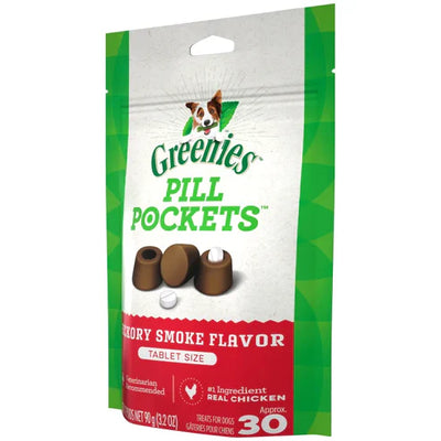 GREENIES™ PILL POCKETS™ Treats for Dogs Hickory Smoke Flavor Tablet