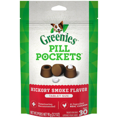 GREENIES™ PILL POCKETS™ Treats for Dogs Hickory Smoke Flavor Tablet