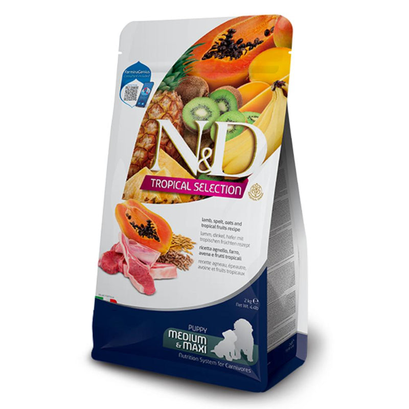 Farmina TROPICAL Lamb Puppy Med/Maxi Dog Food