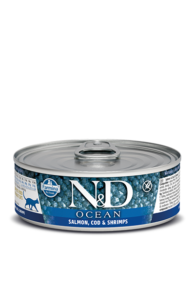 Farmina Tin Cat Ocean Salmon, Cod, Shrimp