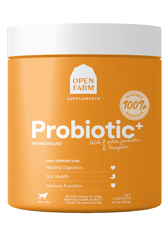 Open Farm Dog Probiotic Chew 90ct 12.7oz