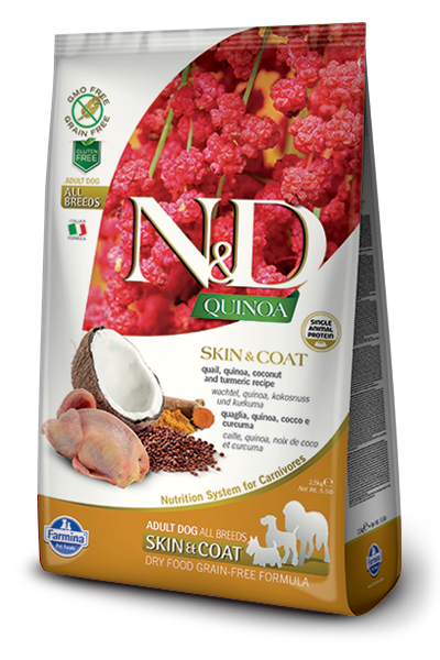 Farmina Dog QUINOA Skin & Coat Quail