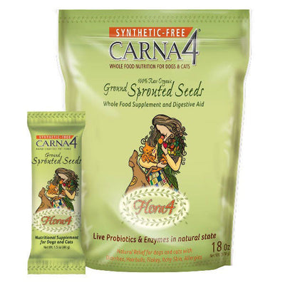 Carna4 Flora4® Ground Sprouted Seeds Food Topper
