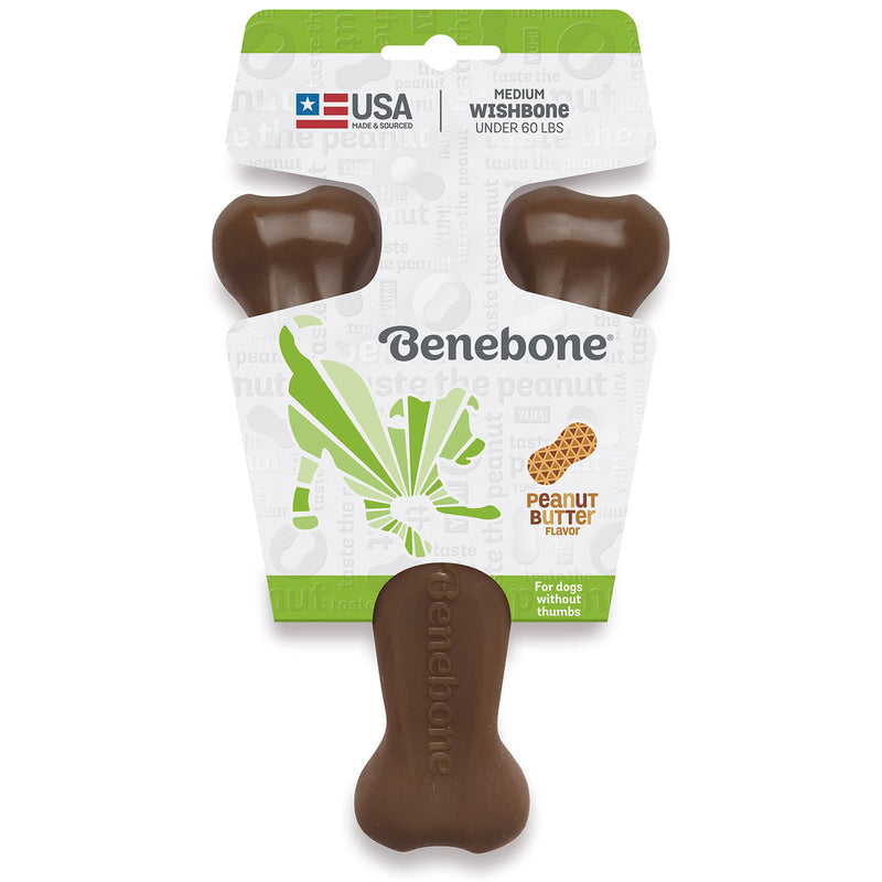 Benebone Wishbone Peanut Butter Flavored