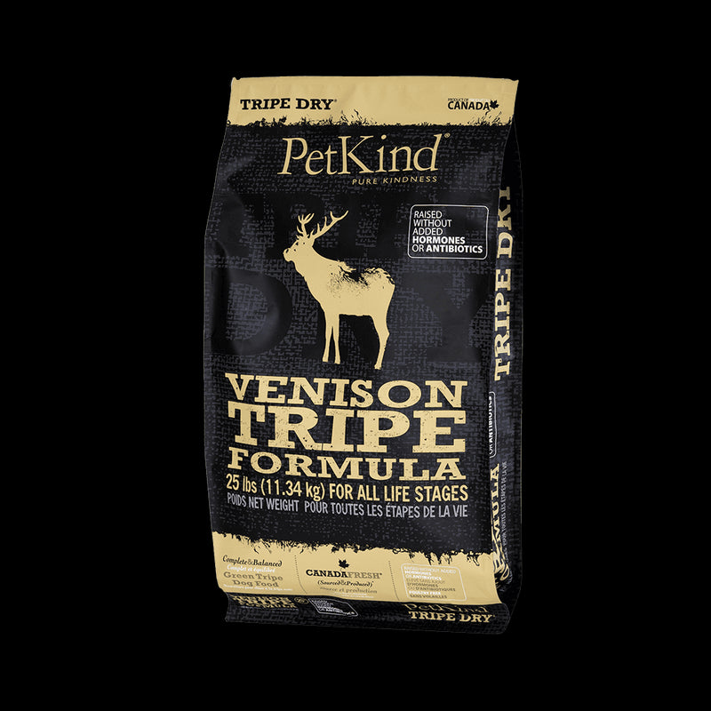 PetKind Tripe Dry Venison Tripe Formula for Dogs