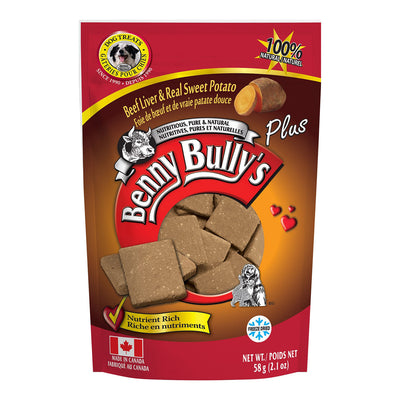 Benny Bully's Plus Sweet Potato Treats for Dogs