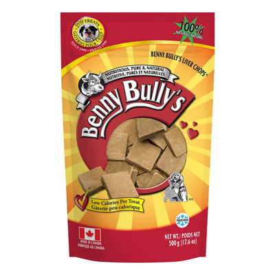 Benny Bully's Liver Chops Treats for Dogs