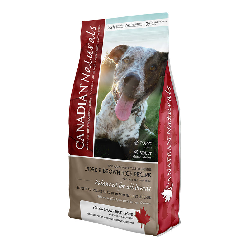 Canadian Naturals Value Series Pork & Brown Rice Dog Food