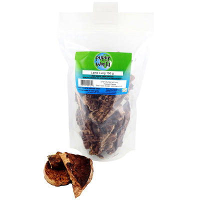 Puppy World Lamb Lung Treats for Dogs