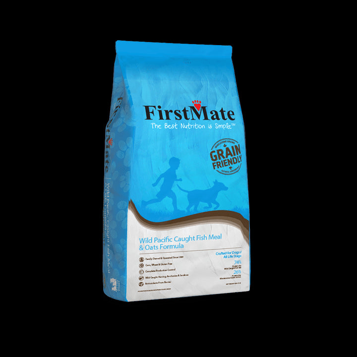 FirstMate Grain-Friendly Wild Pacific Fish & Oats Dog Food