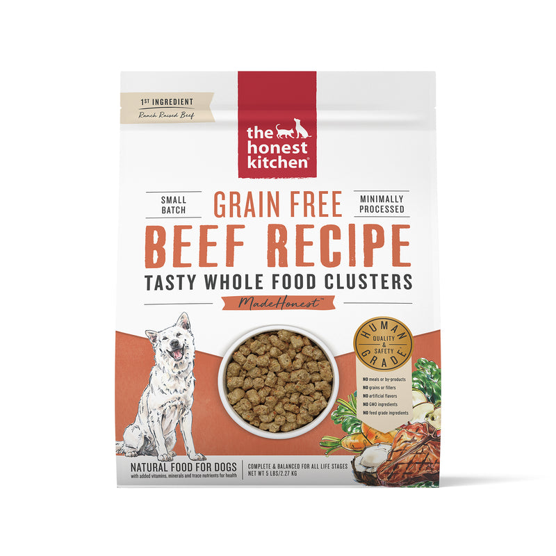 The Honest Kitchen Whole Food Clusters - Grain Free Beef