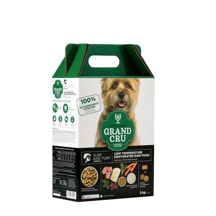 Canisource Grand Cru Dehydrated Surf & Turf Formula for Dogs