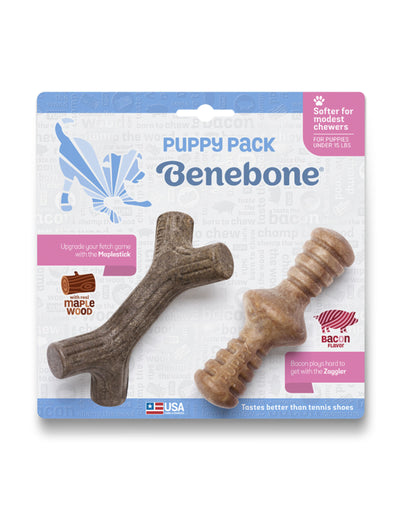 Benebone Puppy Zaggler/Stick  Bacon
