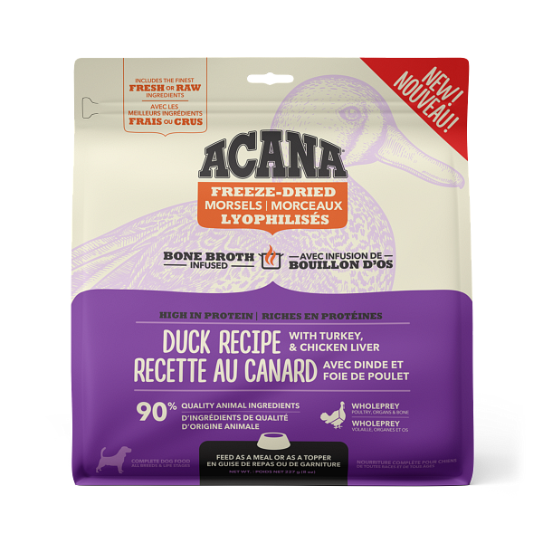 ACANA® Freeze-Dried Free-Run Duck Morsels for Dogs