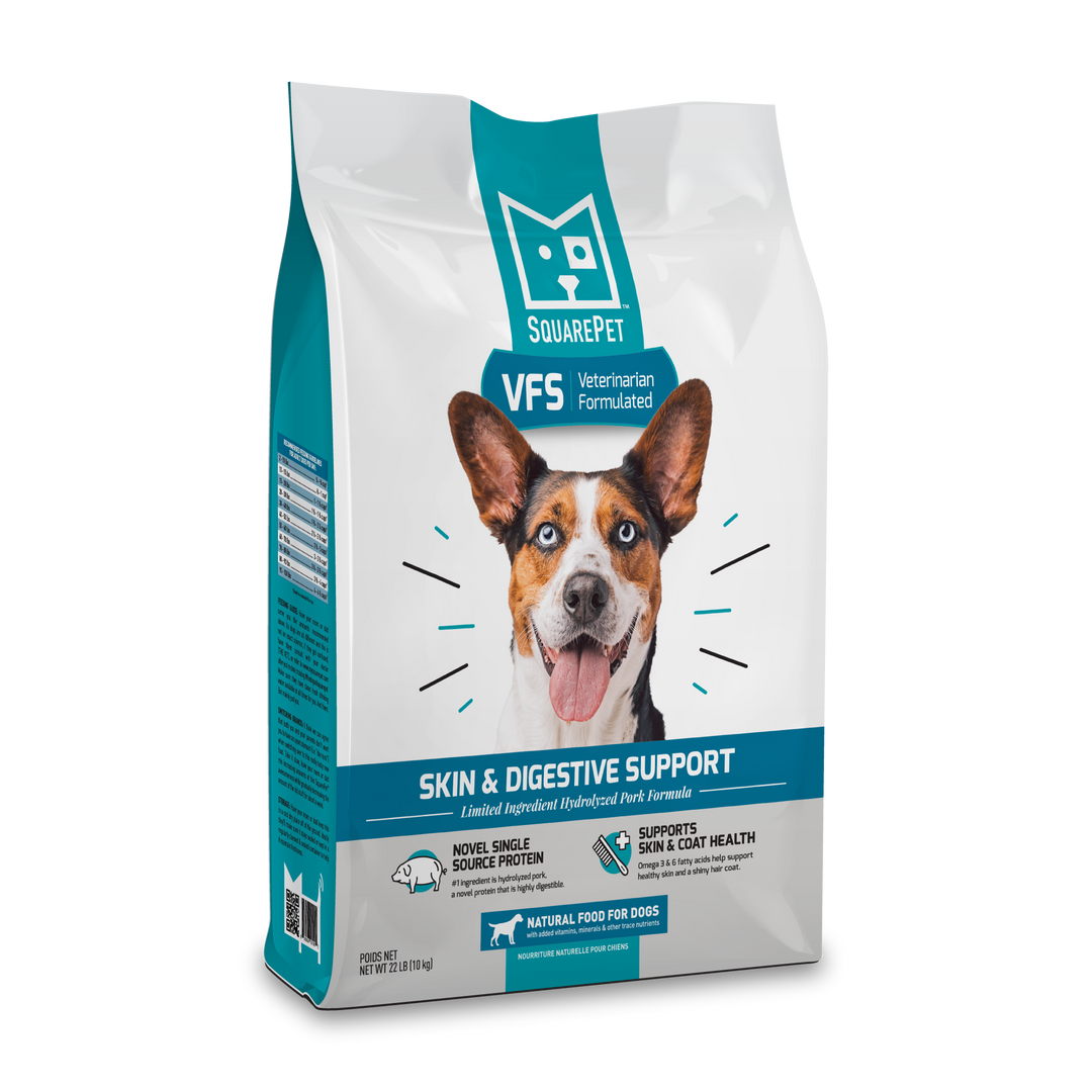 SquarePet VFS® Skin Digestive Support Formula Natural Food for