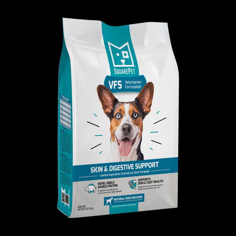 SquarePet VFS® Skin & Digestive Support Formula Natural Food for Dogs