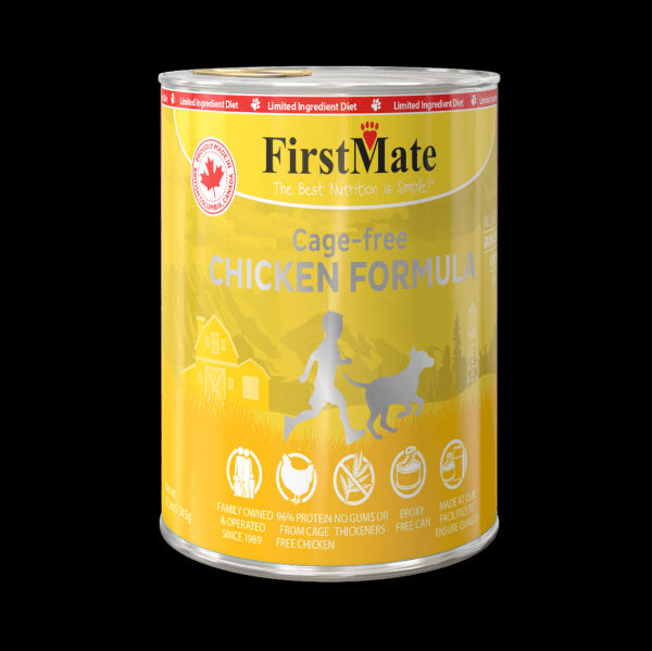 FirstMate Limited Ingredient Cage-Free Chicken Formula for Dogs