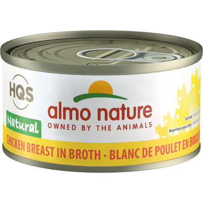Almo Nature HQS Natural Chicken Breast in Broth for Cats