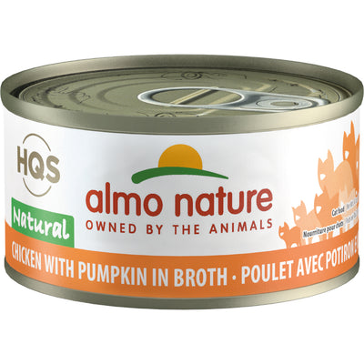 Almo Nature HQS Natural Chicken with Pumpkin in Broth for Cats