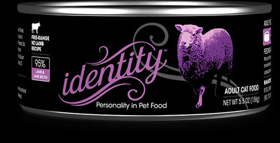 Identity 95% Free-Range NZ Lamb & Lamb Broth Pâté Wet Cat Food