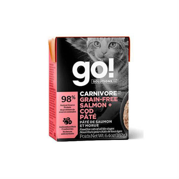 Go! CARNIVORE Grain Free Salmon & Cod Recipe for Dogs