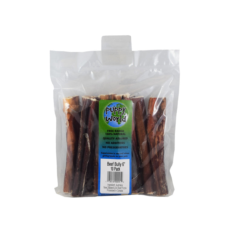 Puppy World Beef Bully Stick Chew for Dogs