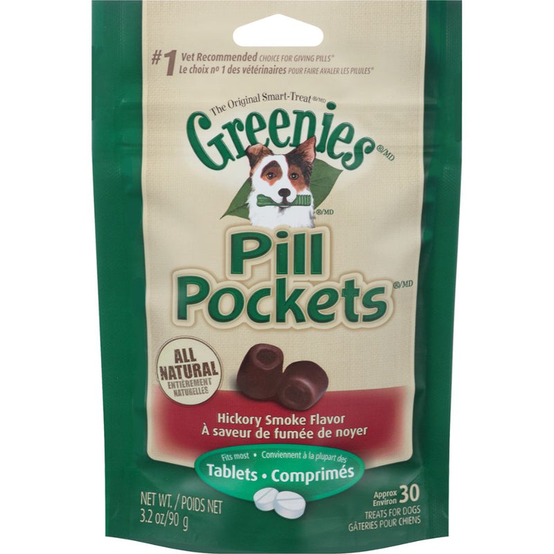 GREENIES™ PILL POCKETS™ Treats for Dogs Hickory Smoke Flavor Tablet