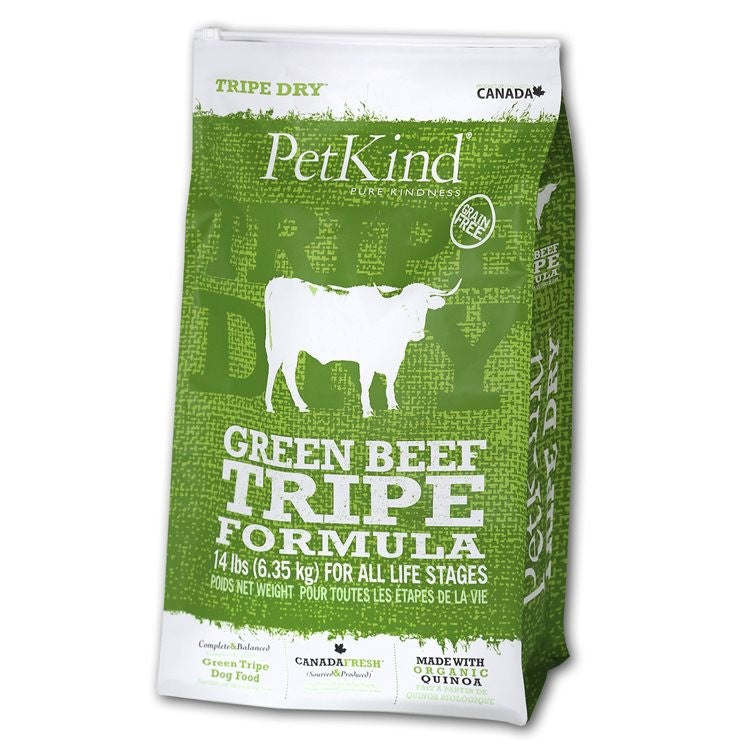 PetKind Dog Green Beef Tripe  Formula