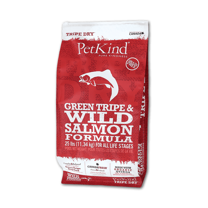 PetKind Dog Green Tripe Wild Salmon Formula