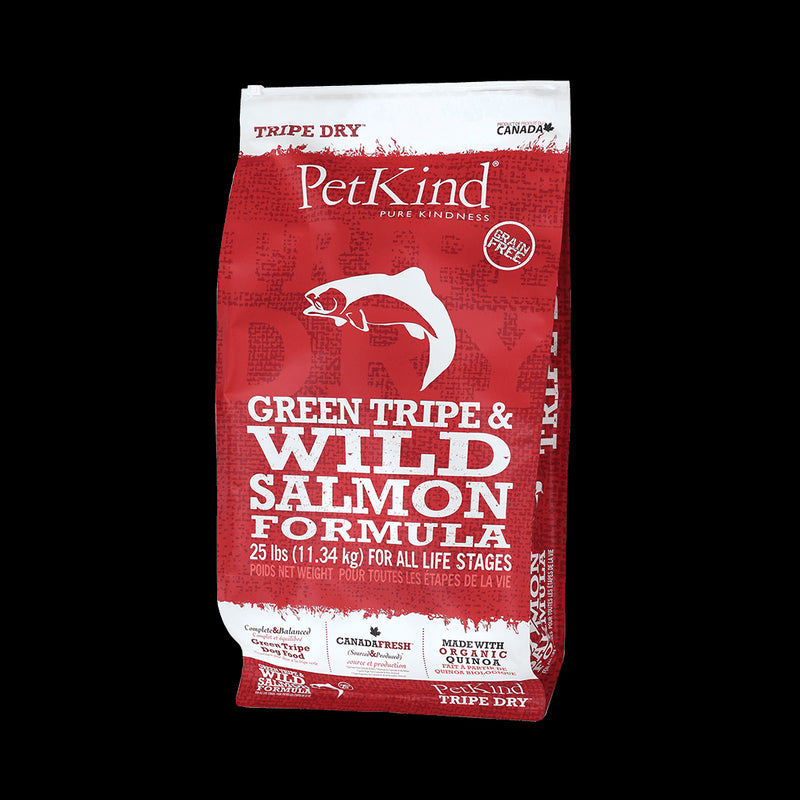PetKind Dog Green Tripe & Wild Salmon Formula